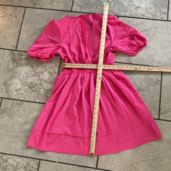 Hot Pink Dress - Picture 4 of 6